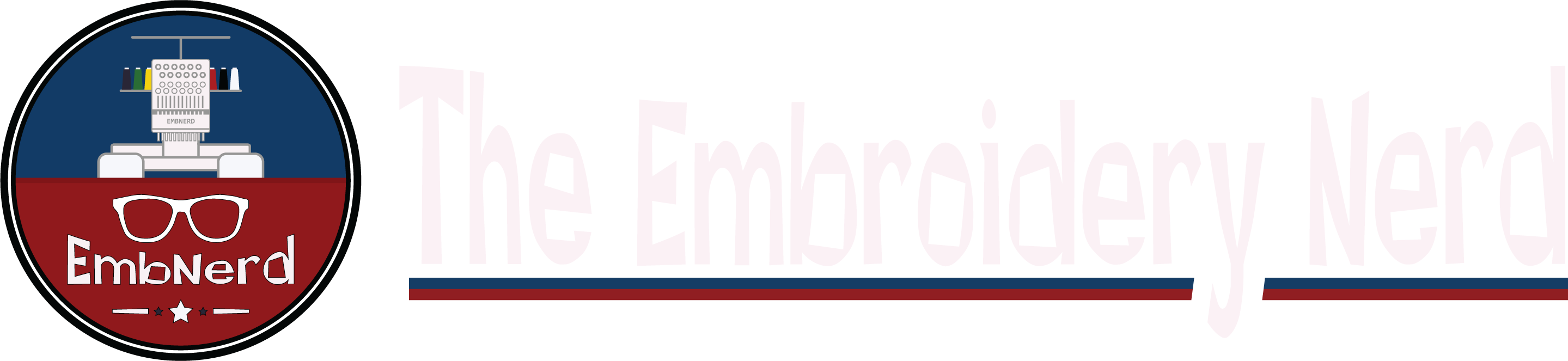 The Embroidery Nerd Logo